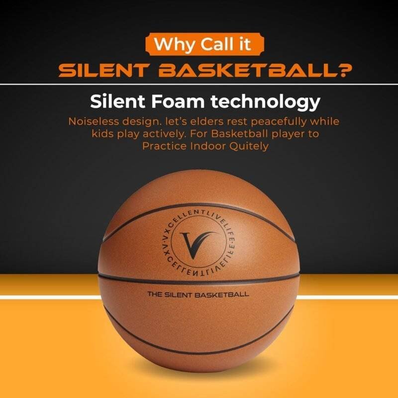 silent basketball ball