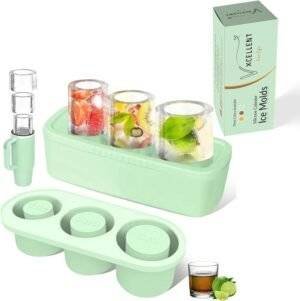 Silicone Ice Cube Tray with LID