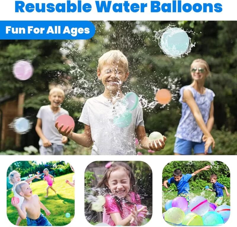 reusable magnetic water balloons